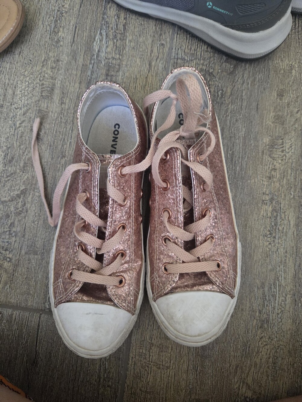 Rose Gold Converse